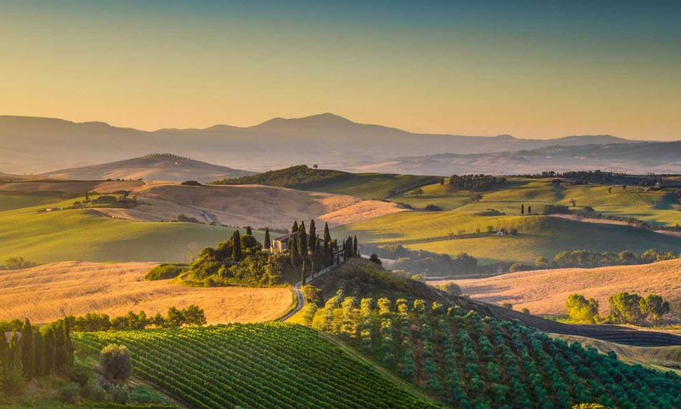 Crete Senesi Asciano, Italy